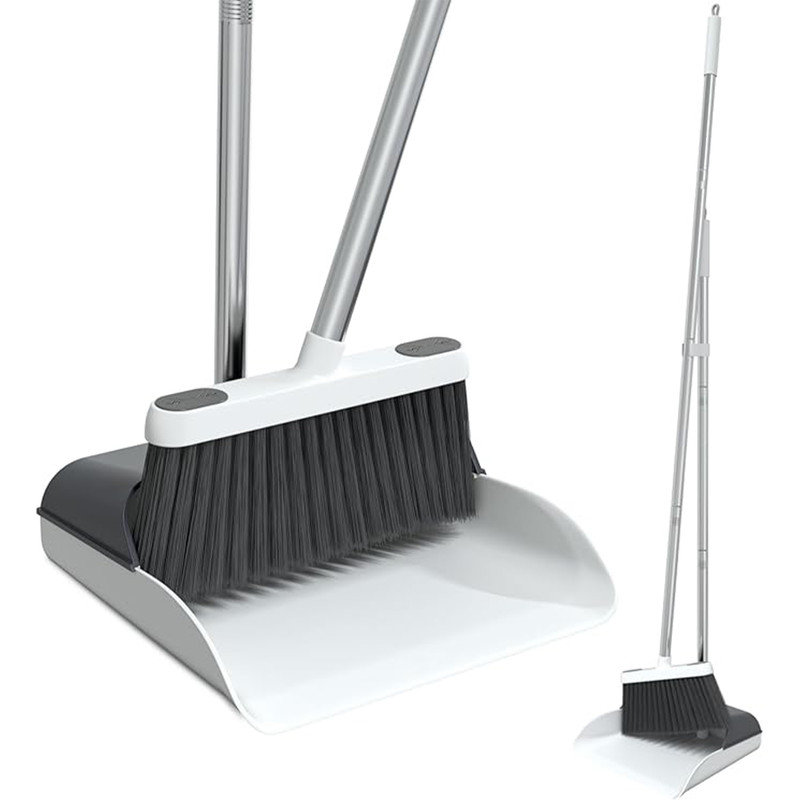 Minoky Adjustable Broom And Dustpan Set | Wayfair