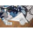 Florentia Floral Black/Gray/Cream Non-Slip Rubberback Area Rug-499380106