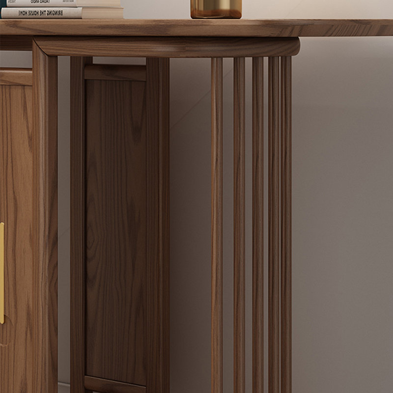 New Chinese Style Solid Wood Console Table, 35.4" H x 47.2" W x 15.7" D