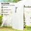 L5.91ft W5.91ft H6.56ft Polytunnel Greenhouse