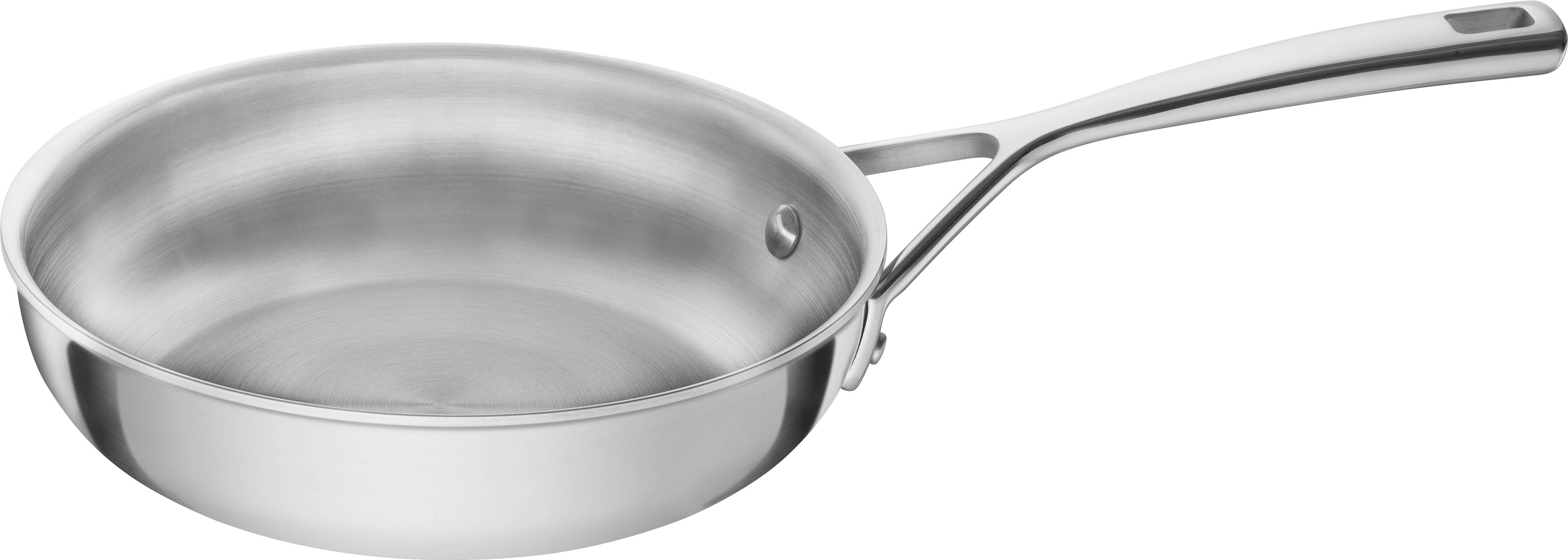 Zwilling Aurora Frying Pan Set - 5-ply Stainless Steel Skillets – Cutlery  and More