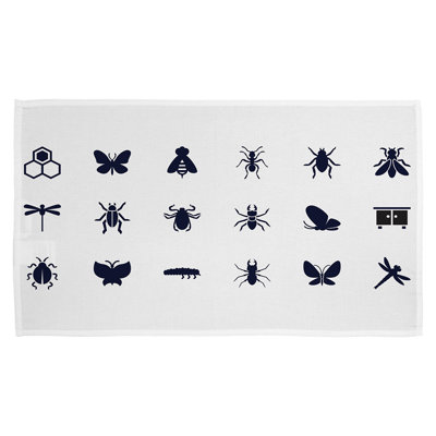 Douthit Waffle Texture Tea Towel Kitchen Towel