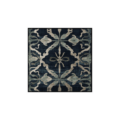 Tapis gris lavable à la machine