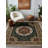 Isabel Collection Digital Print Cotton-Polyester Green Beige Brown Oriental Rug-339581233
