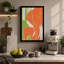 Elephant Mother And Calf Boho - Print-136795603-136795601