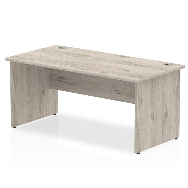 Hanako Straight Panel End Leg Desk, 73cm H x 160cm W x 80cm D