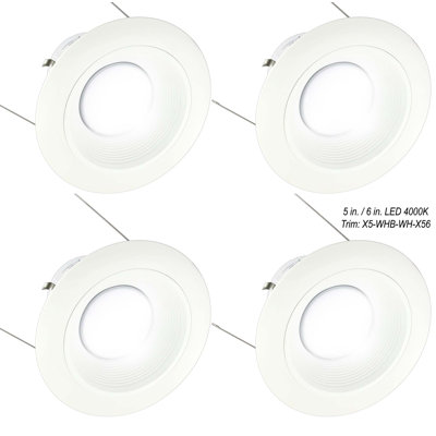 6.5'' Dimmable Air-Tight Standard Recessed Lighting Kit