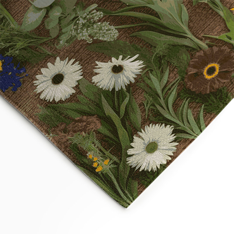 Tapis d'intérieur et d'extérieur brun Nature, Rectangulaire 3 pi x 5 pi