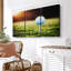«Golf Ball Tee», 3 pièces sur toile-98562755