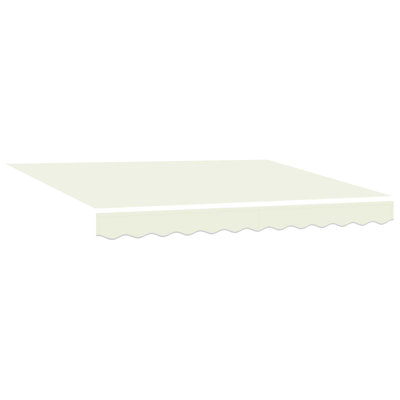 VidaXL Polyester Cover Retractable Patio Awning