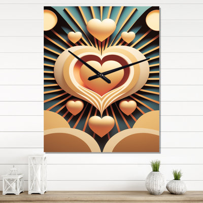 Jaxxyn - Romantic Abstract Wall Clocks