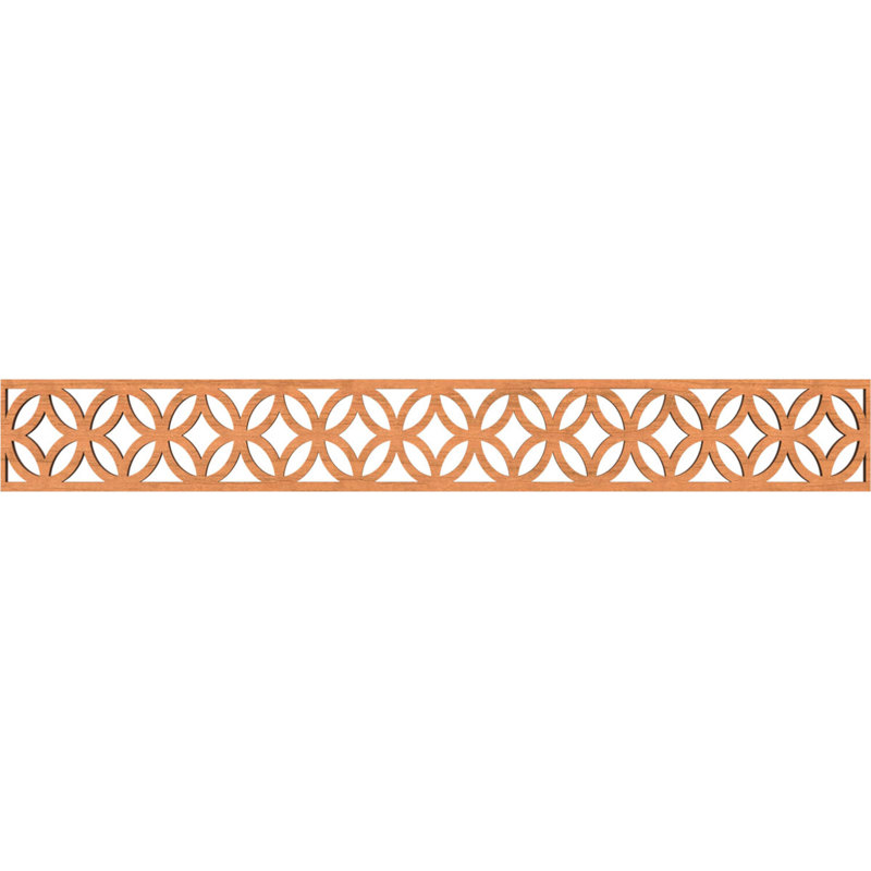 Moulure Crosby, Cerisier, H 6 po x l 46,5 po x P 0,375 po