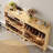 2-Drawer 2-Tip-Down Drawer Slatted Shoe Cabinet-1644791381