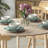 Small Kitchen Table, Collapsible Drop Leaf Table For Small Spaces, Round Folding Dining Table