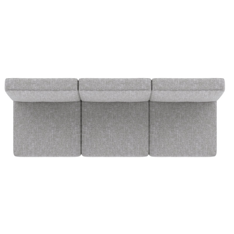 Sunbrella® Outdoor Sofa Seat / Back Cushion, Canvas Granite Sunbrella® Canvas
