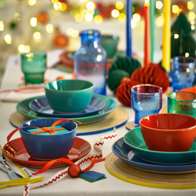 Sur La Table Colour Me Happy Stoneware Pasta Bowl, Green