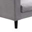 74 "confortable 3, velours côtelé gris, cadre en bois pour la chambre à coucher, chambre de base de dortoir à 3 sièges-1661060700