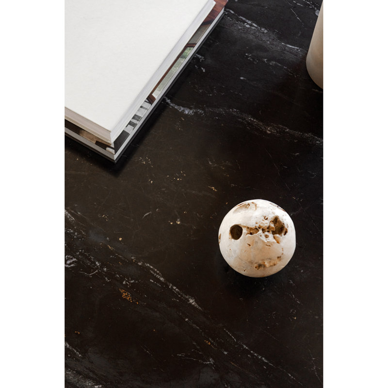 Broadus Marble Top Single Coffee Table