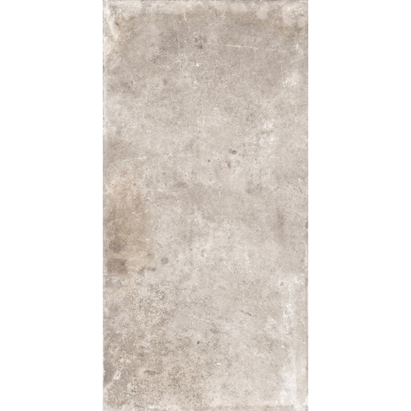 Provence 24"x48" Large Format Porcelain Stone Look Wall & Floor Tile, Gray