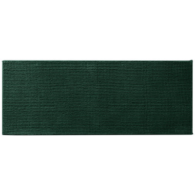 Tapis de bain rectangulaire antidérapant en polyester luxueux ultra doux et absorbant Luxury Chenille