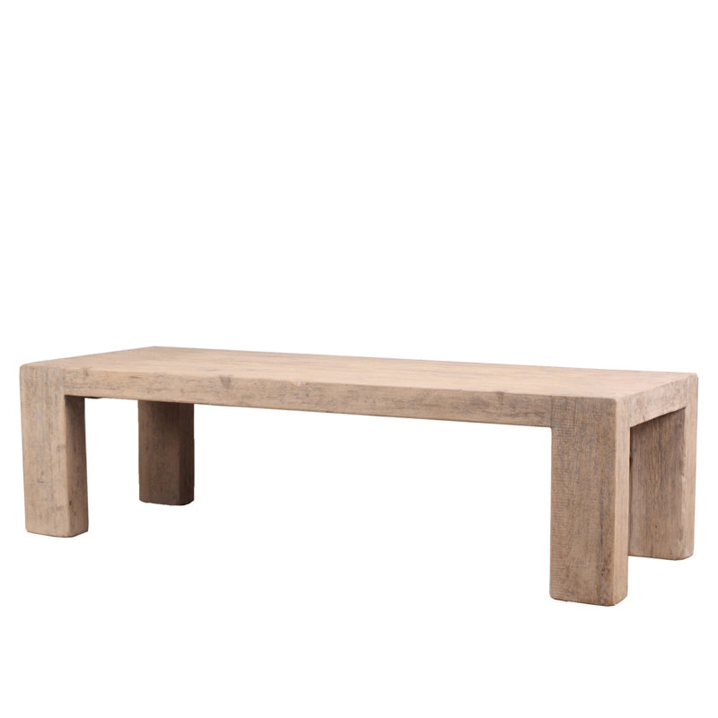 Pine Solid Wood Dining Table, 29.92"H x 107.87"L x 40.16"W