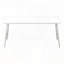 Table basse, accent, cocktail, rectangulaire, salon, métal, stratifié, brun, noir-1322757571-1322757572