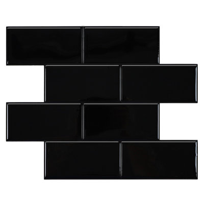 10 in. W x 10 in. L Fireplace Surround Peel and Stick Subway Tile