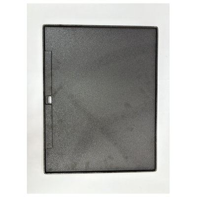 Reversible Square Cast Iron Griddle Pan and Grill Plate - 17.7 Inch