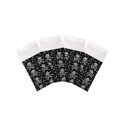 Crossbones Small Cotton Blend Square Napkins