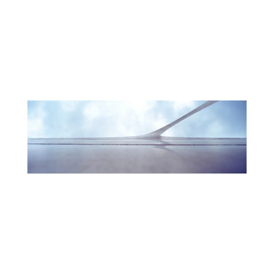 Low-Angle View, Gateway Arch, St. Louis, Missouri, USA 1 Piece Wrapped Canvas Panoramic Wall Art