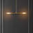 Khira 2 - Light Brass Linear Pendant