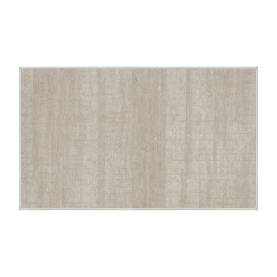 Tapis beige soyeux et moelleux