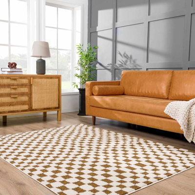 Carmin Checkered Indoor Rug