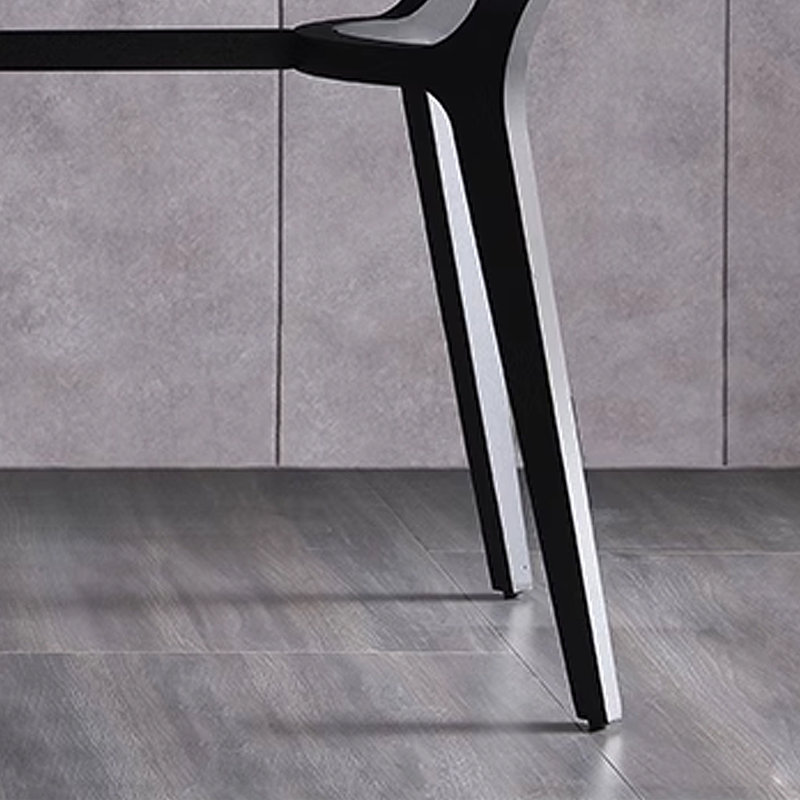 Table de salle à manger en pierre frittée de style italien, H 29,53 po x L 55,12 po x l 31,5 po