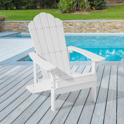 Chaise Adirondack en plastique Inniss