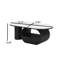 Table basse de luxe avec tiroir et base en métal pour le salon-507460657