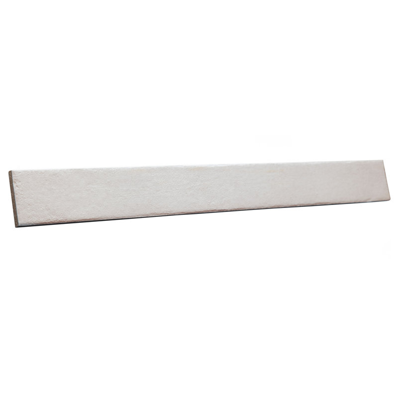 Tucson 1-7/8 In. X 17-3/4 In. Porcelain Floor And Wall Tile, White