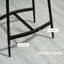 Hallettsville Upholstered Counter Stool with Metal Frame-991104320