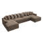 Canapé modulaire en velours côtelé Tolzmann K-368622560