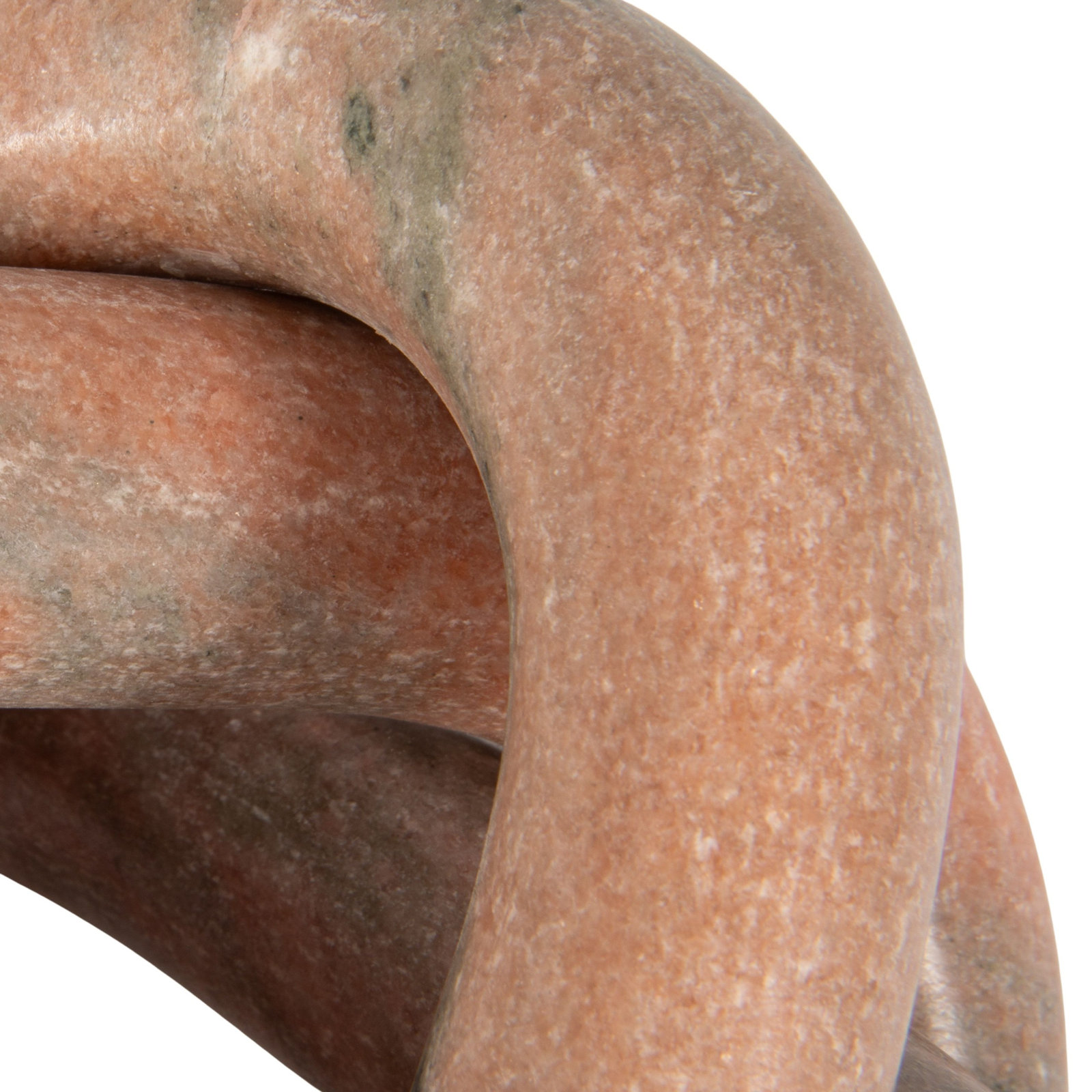 Gwennie Genuine Marble Sculpture, Pink