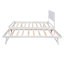 Platform Bed With Adjustable Trundle-1850414202