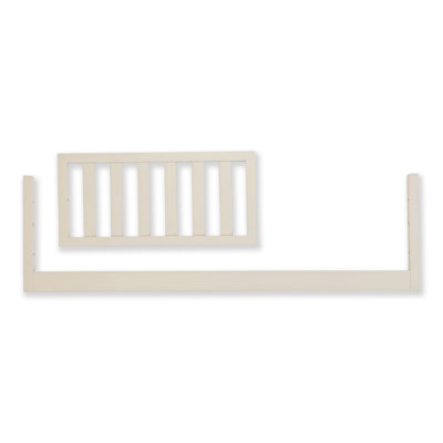 Toddler bed conversion rail