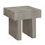3 tables basses de style contemporain 3pc, tables de bout, meubles en bois brun et gris