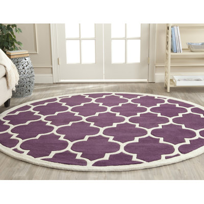 Carolene Hand Tufted Wool Geometric Rug
