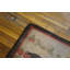 American Hooked Antique Ivory Small Scatter Size 1930s Wool Rug