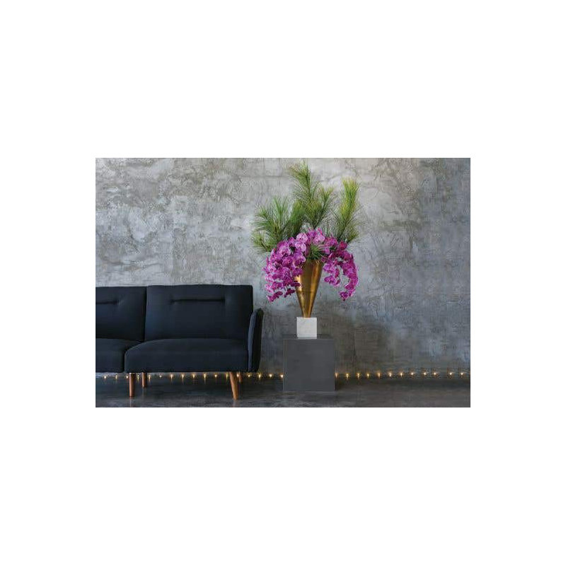 Metal Table Vase