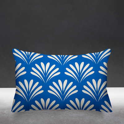 Flower Burst Indoor/Outdoor Throw Pillow