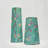 Aqua Floral Bird Hexagon Candle Holder-970363685