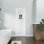 Porte de salle de bain intérieure 80 po H / 96 po H
