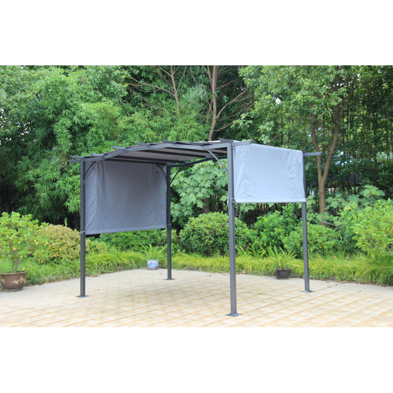 San Remo Sliding pergola 2.75x3.66m, Grey